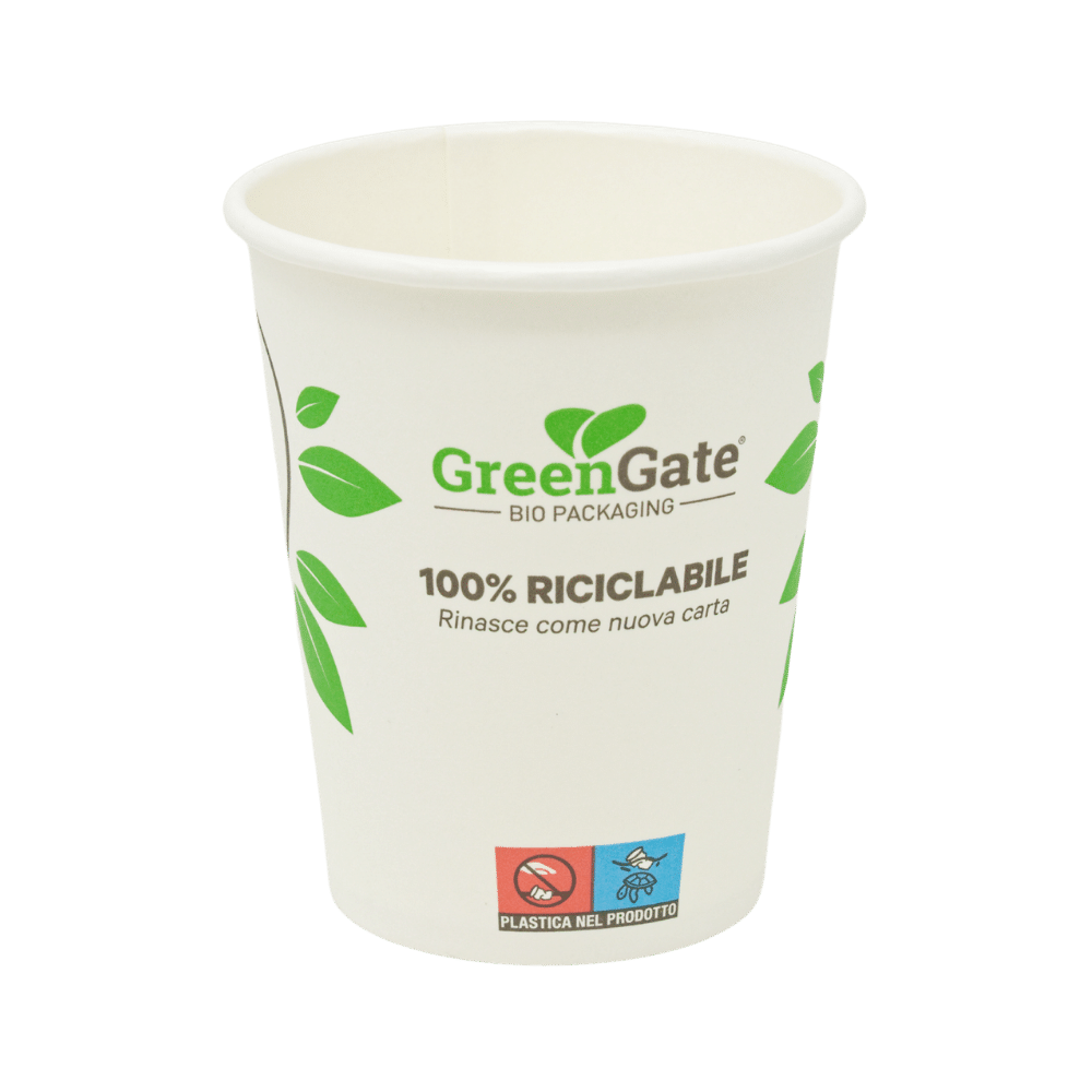 Bicchiere in carta 100% riciclabile da 240 ml (7)