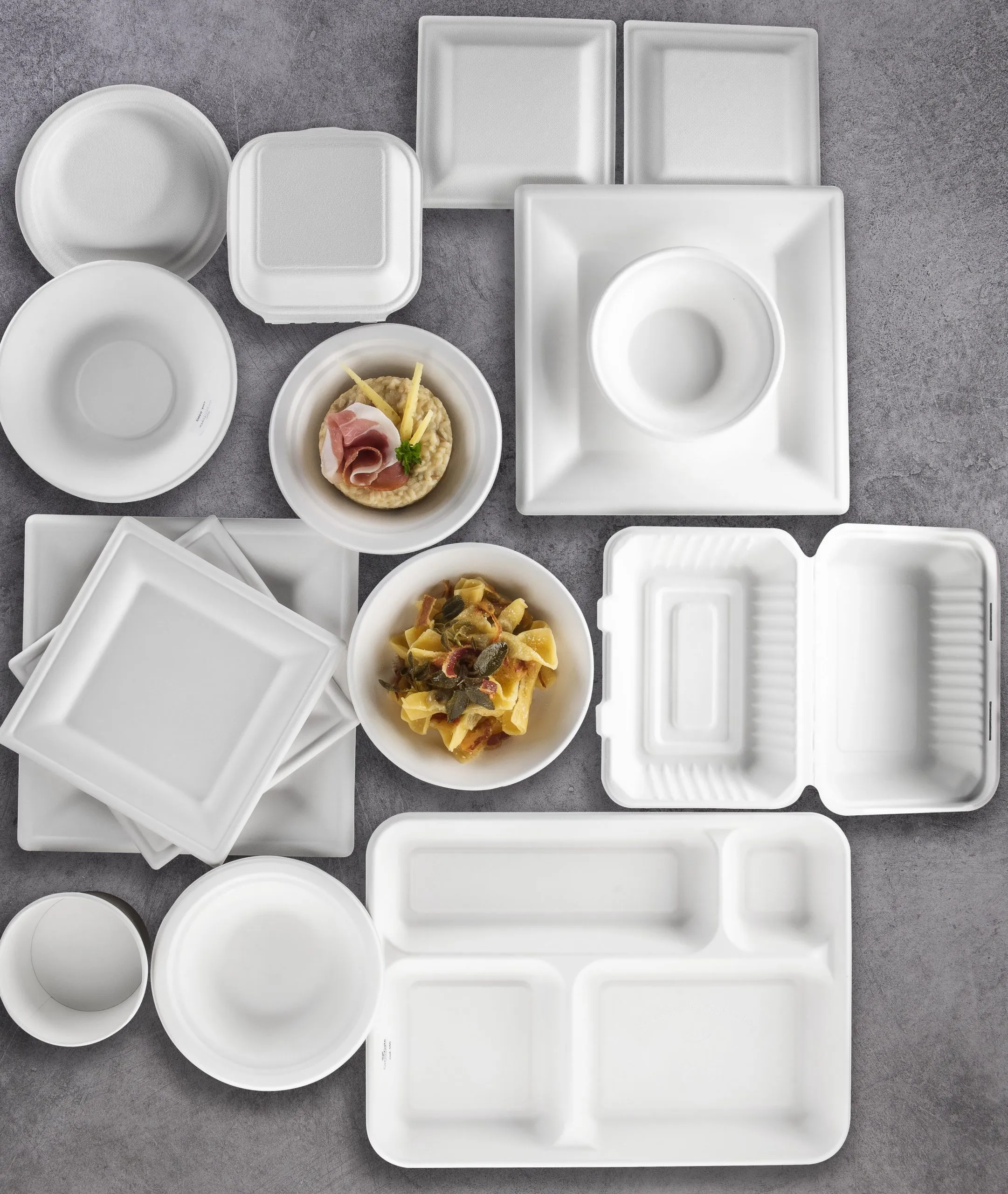stoviglie compostabili, stoviglie monouso
