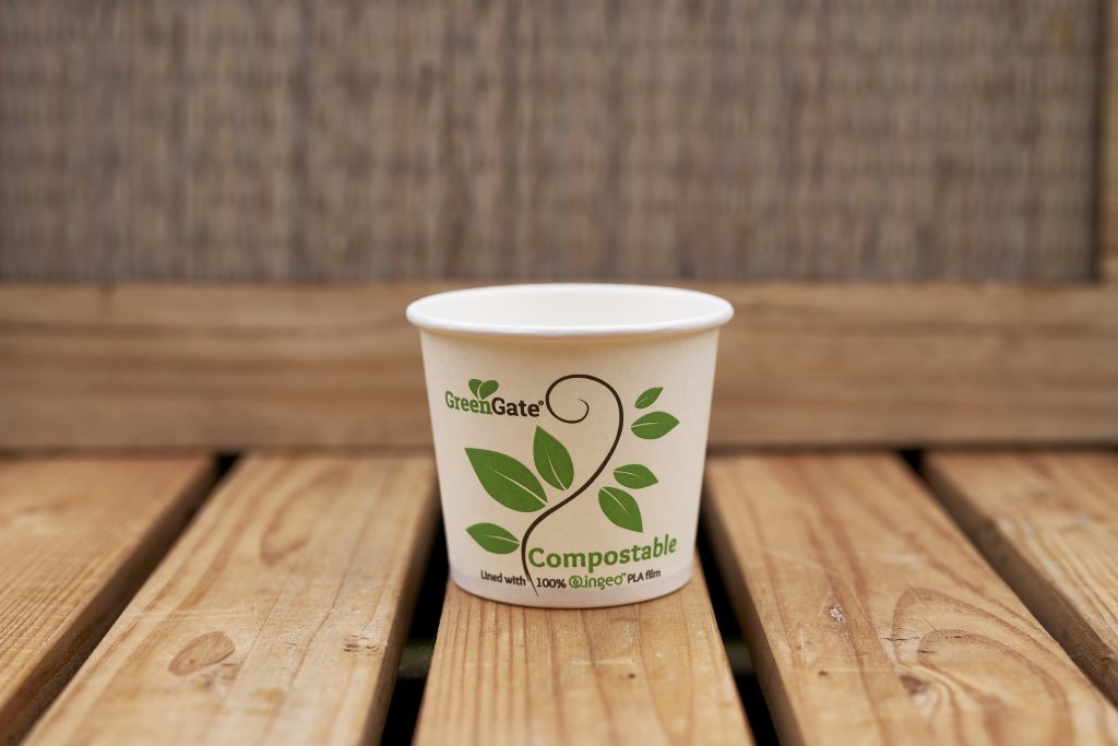 bicchiere compostabile